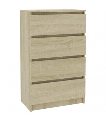 Sideboard Sonoma Oak 60x35x98.5 cm Engineered Wood