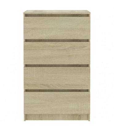 Sideboard Sonoma Oak 60x35x98.5 cm Engineered Wood
