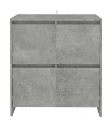 Sideboards 2 pcs Concrete Grey 70x41x75 cm Engineered Wood