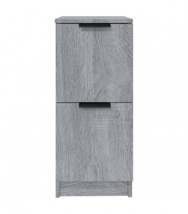Sideboards 2 pcs Grey Sonoma 30x30x70 cm Engineered Wood