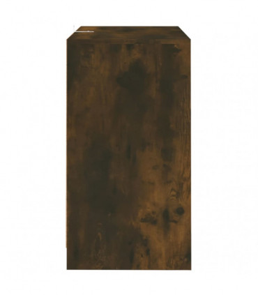 vidaXL Sideboards 2 pcs Smoked Oak 70x41x75 cm Engineered Wood