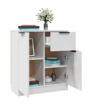 Sideboards 2 pcs White 60x30x70 cm Engineered Wood