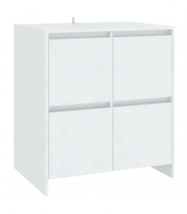 vidaXL Sideboards 2 pcs White 70x41x75 cm Engineered Wood