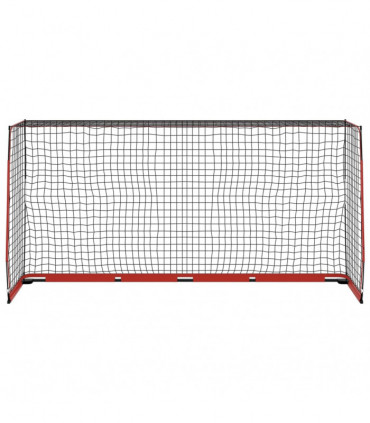 Soccer Goal 366.5x91x183 cm Steel