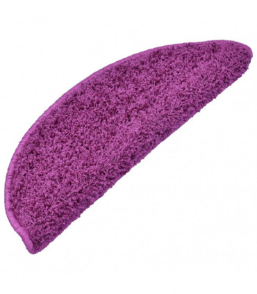 Stair Mats 10 pcs 65x25 cm Violet