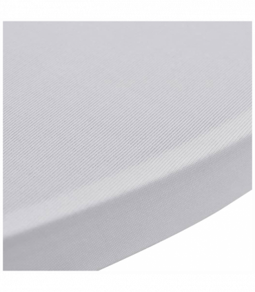 vidaXL Standing Table Cover Ø60 cm White Stretch 4 pcs