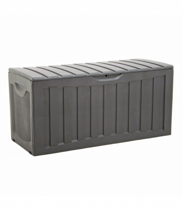 Storage Box Black 118x53x57 cm Polypropylene
