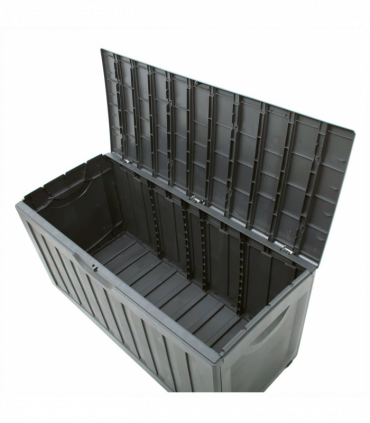 Storage Box Black 118x53x57 cm Polypropylene