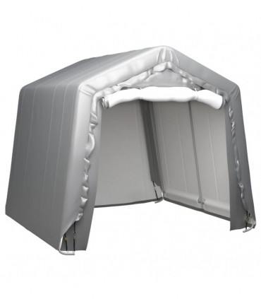 vidaXL Storage Tent 240x240 cm Steel Grey