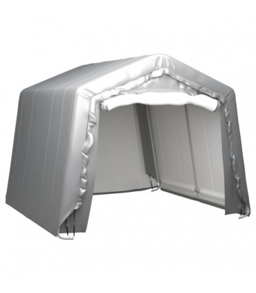 vidaXL Storage Tent 300x300 cm Steel Grey