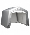 vidaXL Storage Tent 300x300 cm Steel Grey