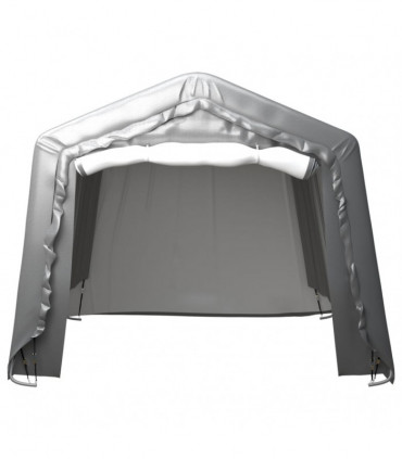 vidaXL Storage Tent 300x300 cm Steel Grey