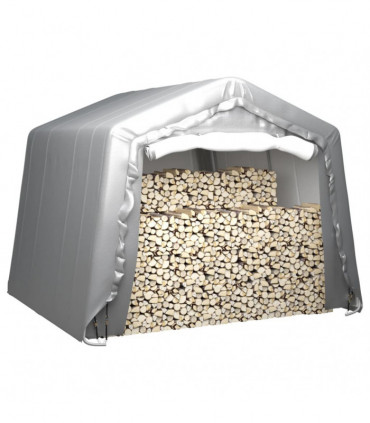 vidaXL Storage Tent 300x300 cm Steel Grey