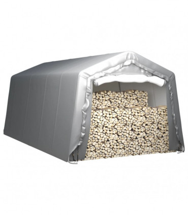 vidaXL Storage Tent 300x600 cm Steel Grey