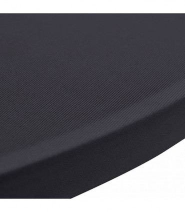 Stretch Table Cover 4 pcs 70 cm Anthracite