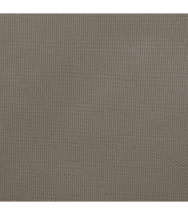Sunshade Sail Oxford Fabric Triangular 3x4x5 m Taupe