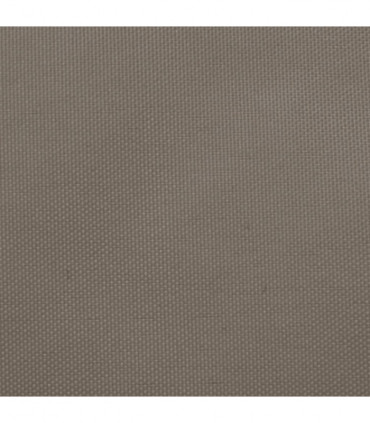 Sunshade Sail Oxford Fabric Triangular 5x7x7 m Taupe