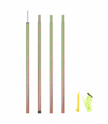 Sunshade Sail Pole 200 cm Galvanised Steel