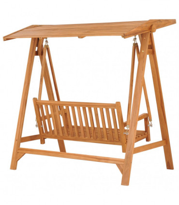 Swing Bench 170 cm Solid Teak Wood
