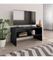 TV Cabinet Black 80x40x40 cm Chipboard