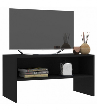 TV Cabinet Black 80x40x40 cm Chipboard