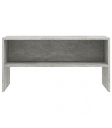 TV Cabinet Concrete Grey 80x40x40 cm Chipboard