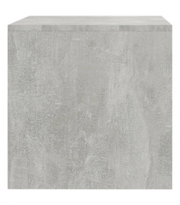 TV Cabinet Concrete Grey 80x40x40 cm Chipboard