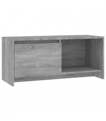 TV Cabinet Grey Sonoma 90x35x40 cm Engineered Wood