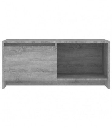 TV Cabinet Grey Sonoma 90x35x40 cm Engineered Wood