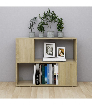 TV Cabinet Sonoma Oak 80x24x63 cm Engineered Wood