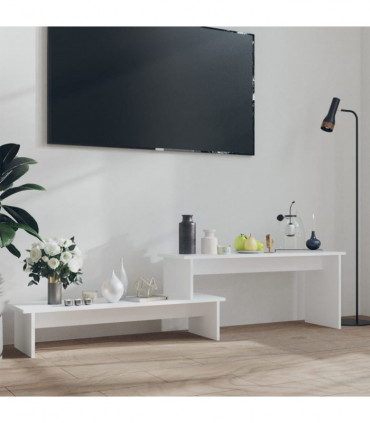 TV Cabinet White 180x30x43 cm Engineered Wood