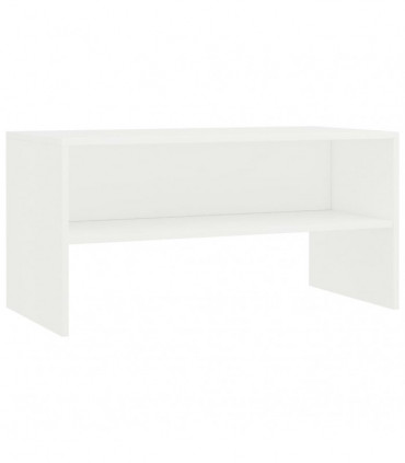 TV Cabinet White 80x40x40 cm Chipboard