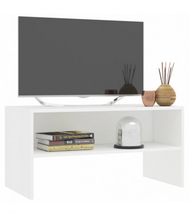 TV Cabinet White 80x40x40 cm Chipboard