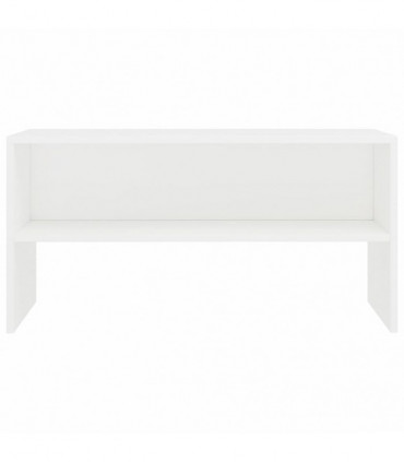 TV Cabinet White 80x40x40 cm Chipboard