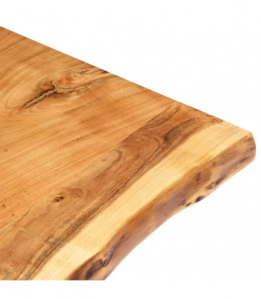 Table Top Solid Acacia Wood 118x(50-60)x2.5 cm