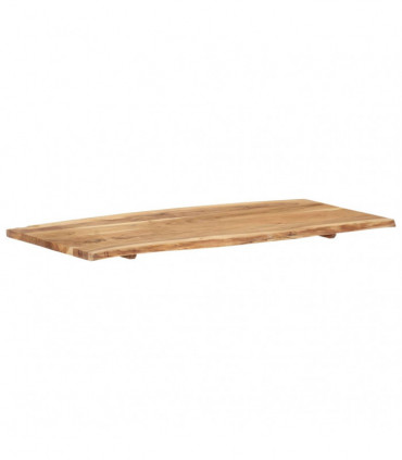 Table Top Solid Acacia Wood 118x(50-60)x2.5 cm