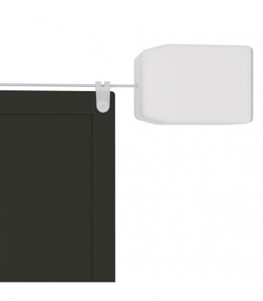 Vertical Awning Anthracite 140x800 cm Oxford Fabric
