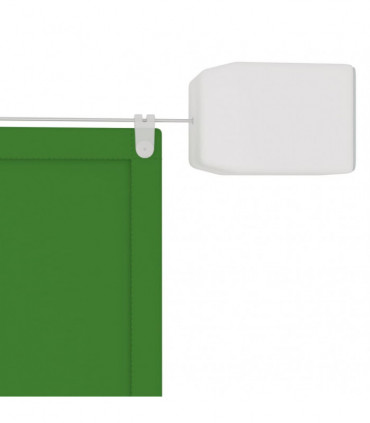 Vertical Awning Light Green 140x600 cm Oxford Fabric