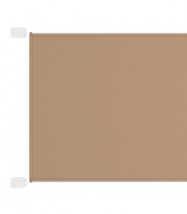 Vertical Awning Taupe 140x800 cm Oxford Fabric