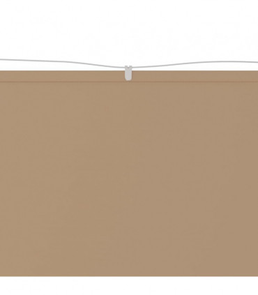 Vertical Awning Taupe 140x800 cm Oxford Fabric