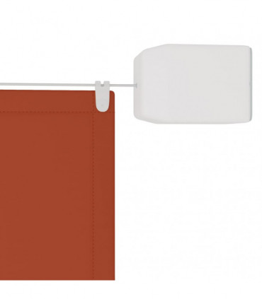 Vertical Awning Terracotta 140x800 cm Oxford Fabric