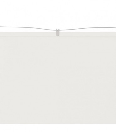 Vertical Awning White 140x420 cm Oxford Fabric