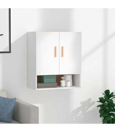 Wall Cabinet White 60x31x70 cm Engineered Wood