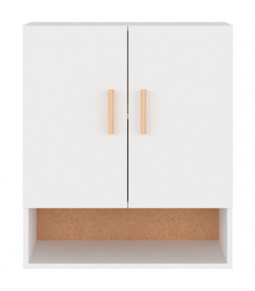 Wall Cabinet White 60x31x70 cm Engineered Wood