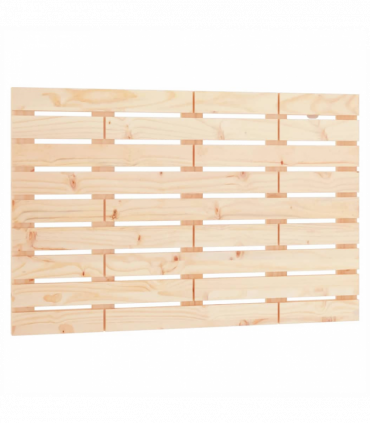 Wall Headboard 96x3x63 cm Solid Wood Pine