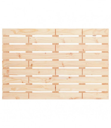 Wall Headboard 96x3x63 cm Solid Wood Pine