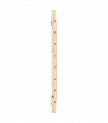 Wall Headboard 96x3x63 cm Solid Wood Pine