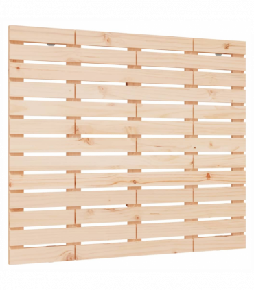 Wall Headboard 96x3x91.5 cm Solid Wood Pine