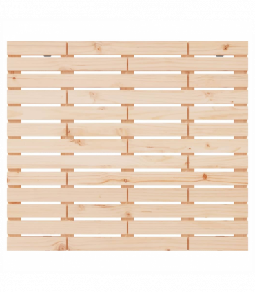 Wall Headboard 96x3x91.5 cm Solid Wood Pine
