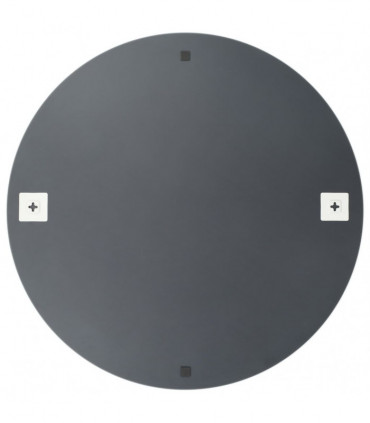 Wall Mirror with LED Lights Round Glass
